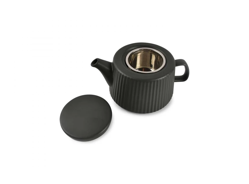 Hi!Tea theepot- zwart- 100cl- open