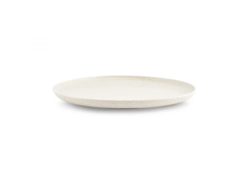Ona Vanille Dot- plat bord- Ø27,5cm- plat