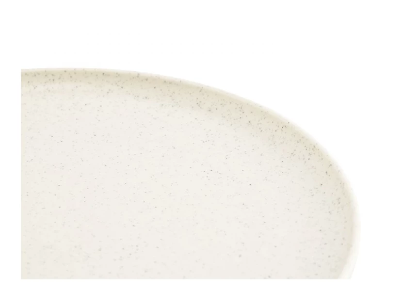 Ona Vanille Dot- plat bord- Ø27,5cm- detail