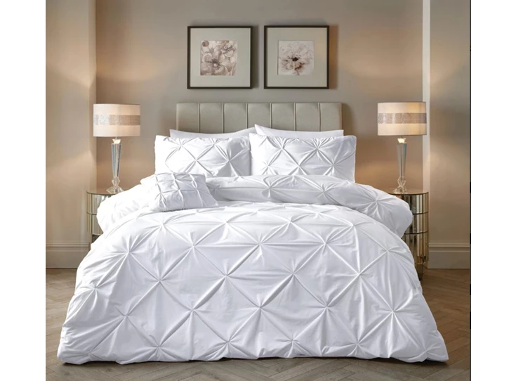 Pintuck velvet- 200*220- wit- sfeerbeeld