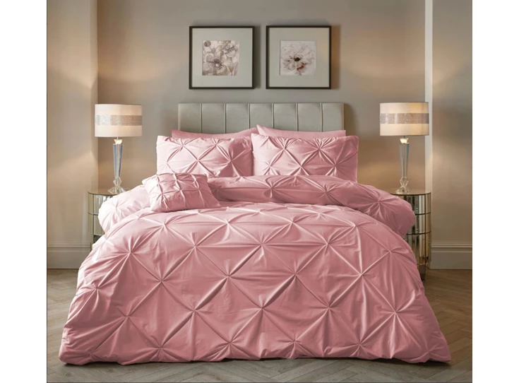 Pintuck velvet- roze- 140*220- sfeerbeeld