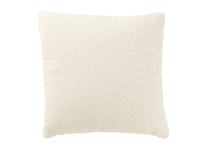 KUSSEN MERRY CHRISTMAS BOUCLÉ WIT/ROOD- achterkant