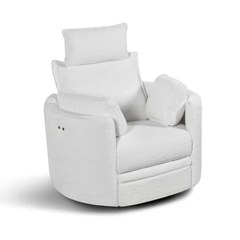 Schommelrelax Enrique YB2319 swivel rocking chair Maka White 00 (1).jpg