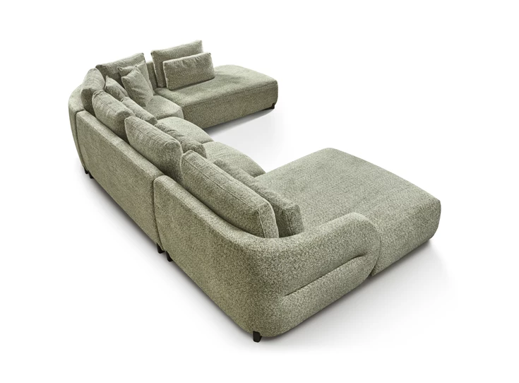 Hoeksalon luxor Mint hoekbank