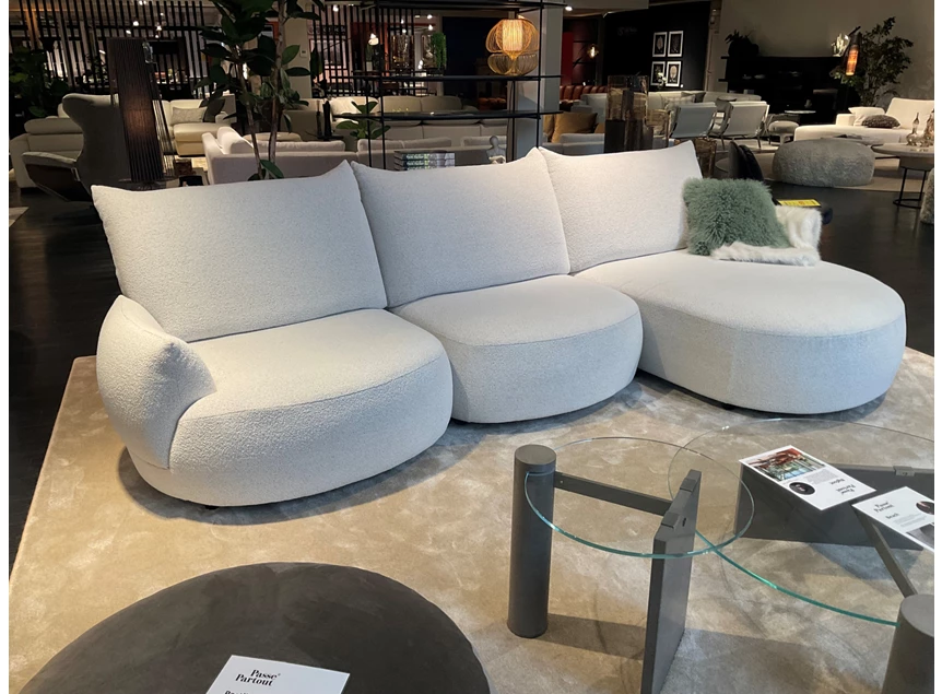 Salon Bigfoot stof champagne Passe Partout