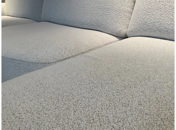 Detail Salon Bigfoot stof champagne Passe Partout