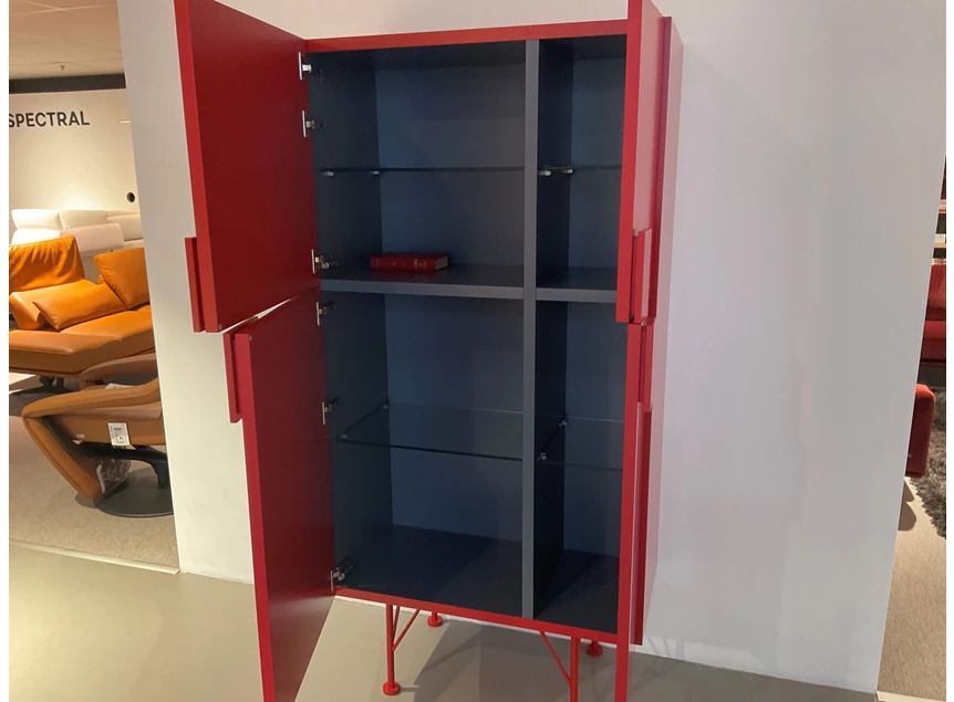 Binnenkant Barkast Centrotrentacinque lak rood Capod'Opera