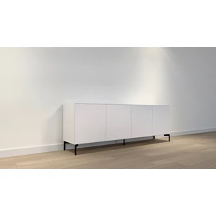 Dressoir Joy extra onderstel frame matte lak wit Ardeno