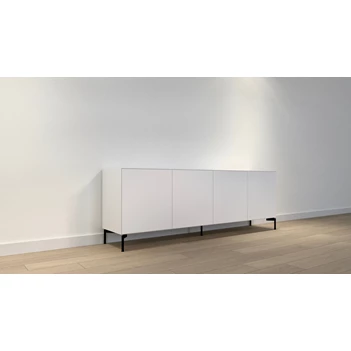 Dressoir Joy extra onderstel frame matte lak wit Ardeno