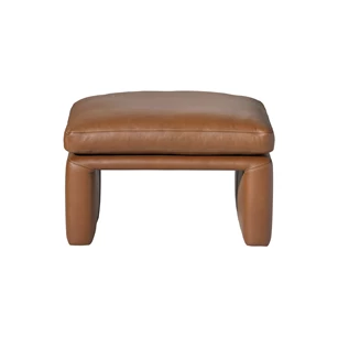 Poef Manhattan leder cognac Erpo