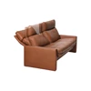 Verstelbaar Salon Manahattan canapé 2-zit leder cognac Erpo
