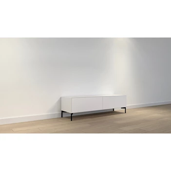 Tv-kast Joy lowboard 160 onderstel frame matte lak wit Ardeno