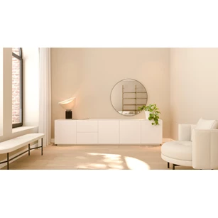 Sfeerfoto Dressoir Joy Side 270 matte lak staand op sokkel Ardeno