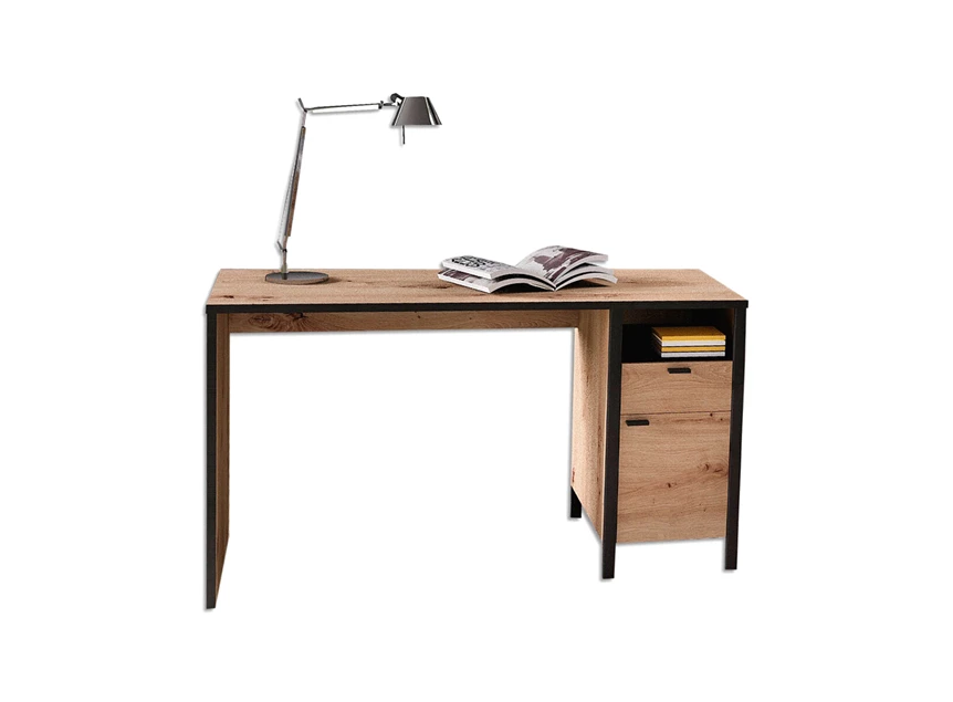Bureau In-Loft 1 artisan eik-donker staal 135x60cm.jpg