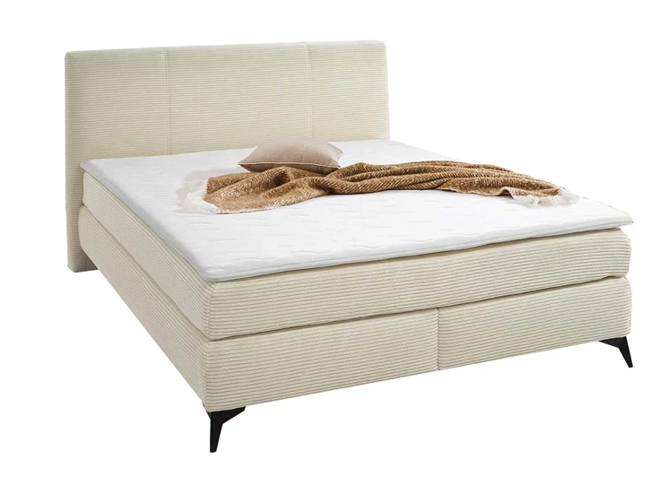 bed Alva boxspring ecru 140