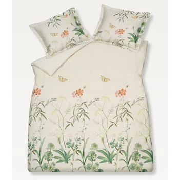 Flower garden- lits-jumeaux (240x200/220+2slopen)- cream tan