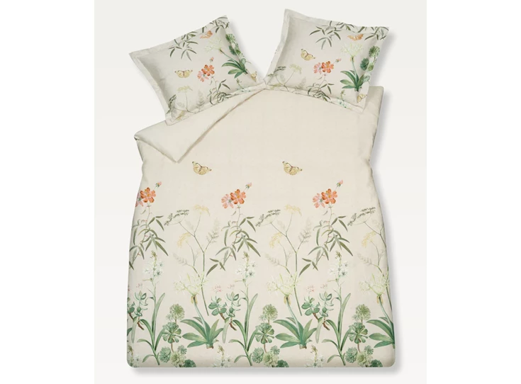 Flower garden- lits-jumeaux (240x200/220+2slopen)- cream tan