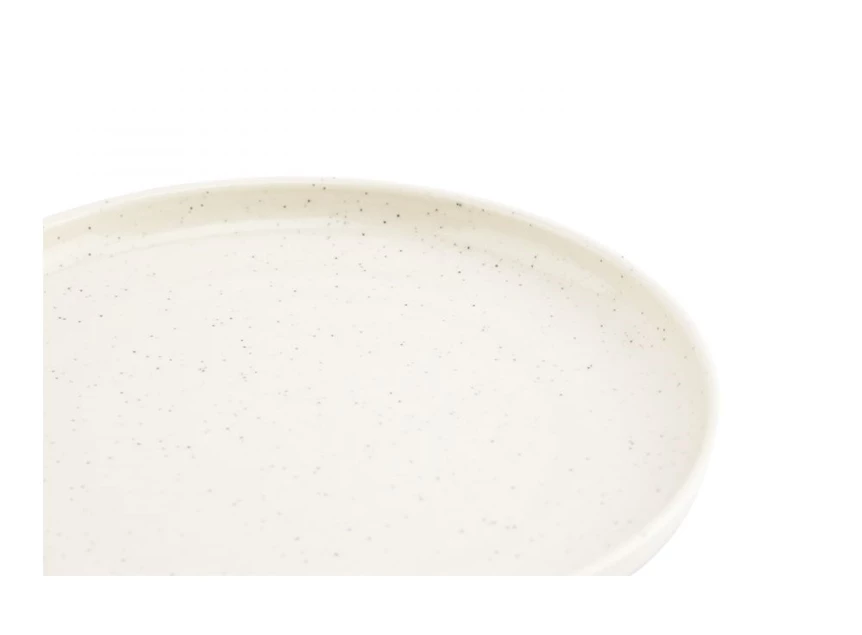 Ona vanille dot bord- Ø19,5- detail