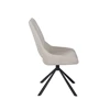 draaistoel Gaston swivel chair Beige zijzicht.jpg