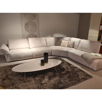 Salon Carrera stof greige Franco Ferri