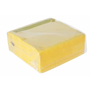 serviet geelpapier 38x38 textiel-touch