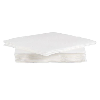 serviet wit- 38x38cm- papier- textiel touch- 40stuks