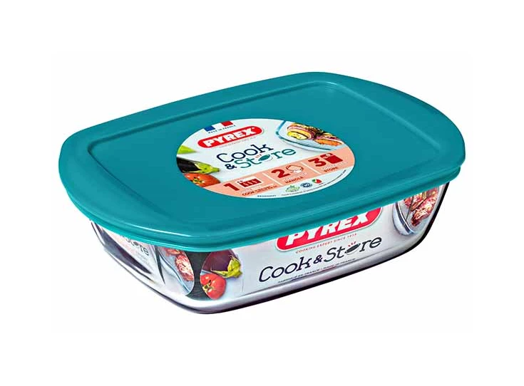 Cook&Store ovenschotel met deksel- 1,1L- 23x15xh7cm