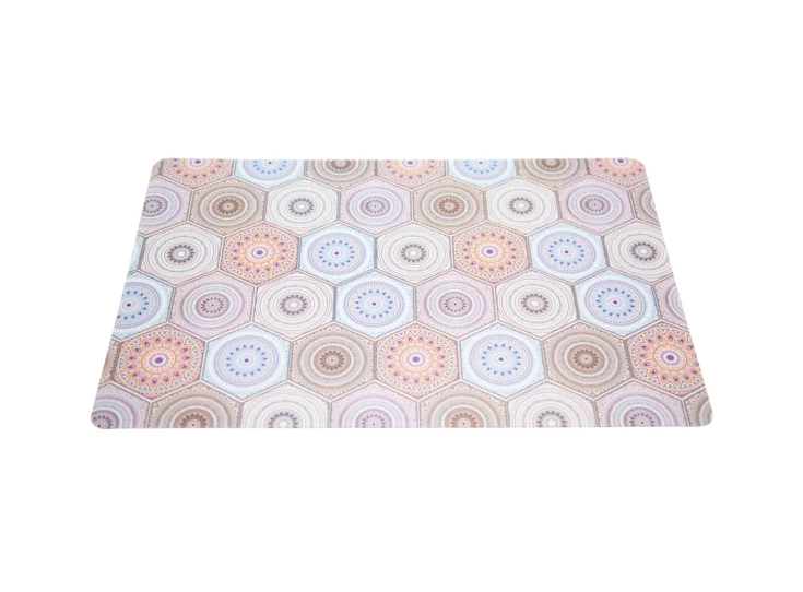 Mozaiek placemat- blauw- 43.5x28.5cm