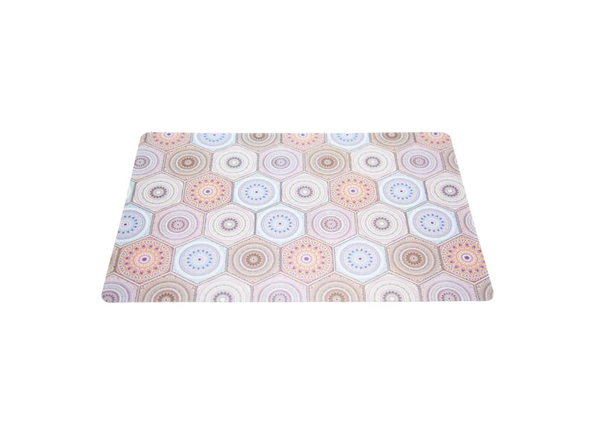 Mozaiek placemat- blauw- 43.5x28.5cm