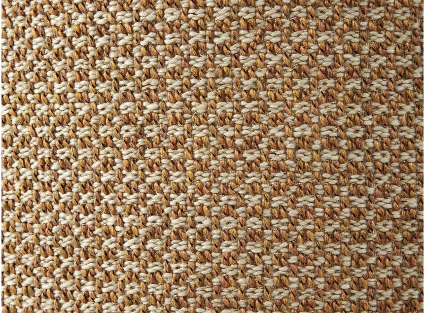 Detail Poef Donut outdoor pouf XL marsala check 20077 Ethnicraft