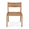 Front Stoel Teak Jack Outdoor Dining Chair frame 10283 Ethnicraft