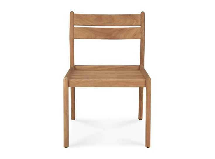 Front Stoel Teak Jack Outdoor Dining Chair frame 10283 Ethnicraft