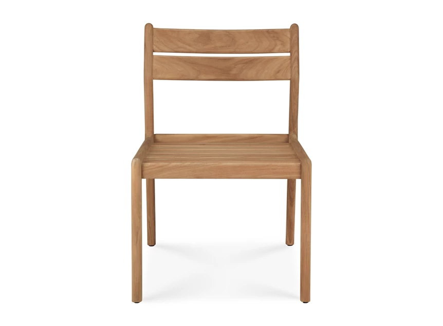 Front Stoel Teak Jack Outdoor Dining Chair frame 10283 Ethnicraft