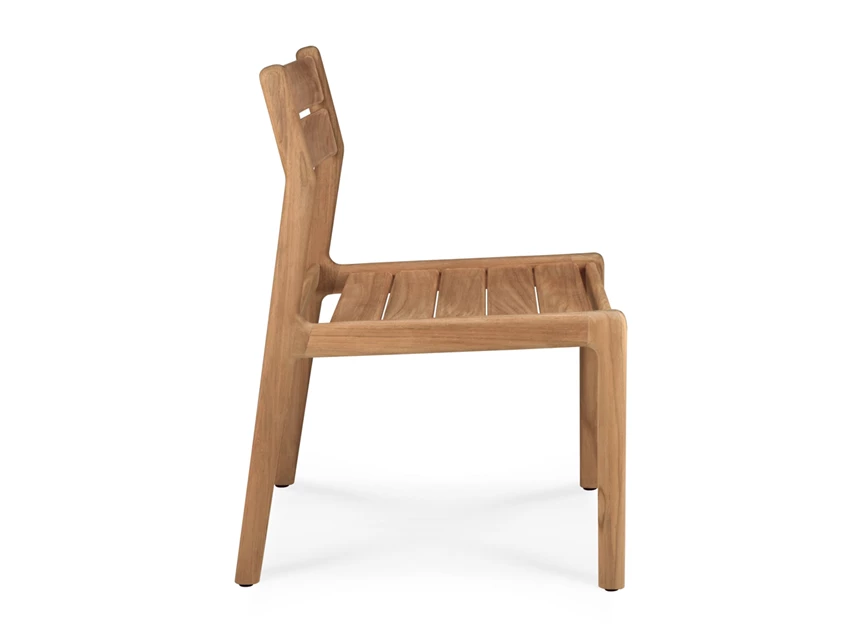 Zijkant Stoel Teak Jack Outdoor Dining Chair frame 10283 Ethnicraft