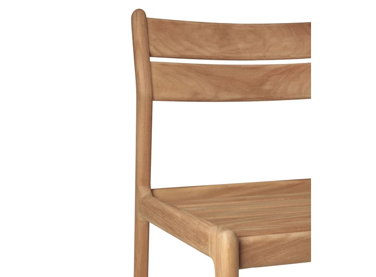 Rugleuning Stoel Teak Jack Outdoor Dining Chair frame 10283 Ethnicraft