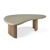 Salontafel Boomerang outdoor coffee table pebble concrete 11237 Ethnicraft