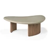 Achterkant Salontafel Boomerang outdoor coffee table pebble concrete 11237 Ethnicraft