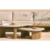 Sfeerfoto Salontafel Boomerang outdoor coffee table pebble concrete 11237 Ethnicraft