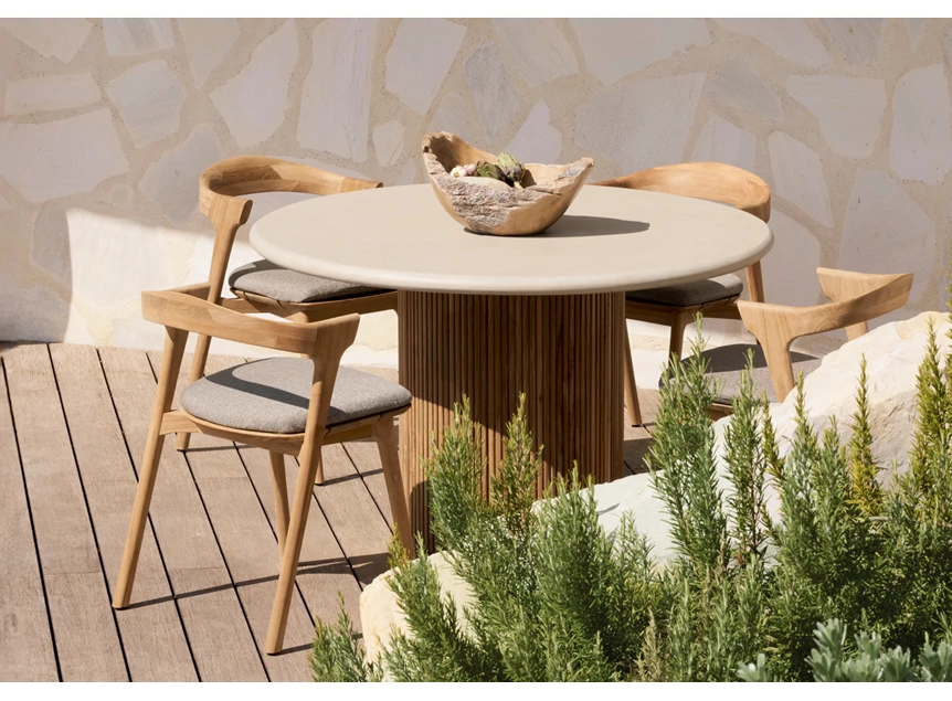 Sfeerfoto Eettafel Roller Max Outdoor Dining Table 11216 Ethnicraft