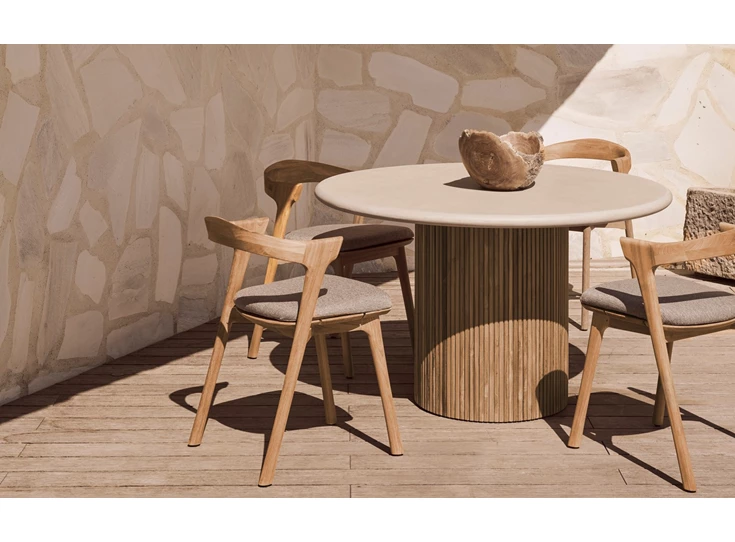 Tuintafel Eettafel Roller Max Outdoor Dining Table 11216 Ethnicraft