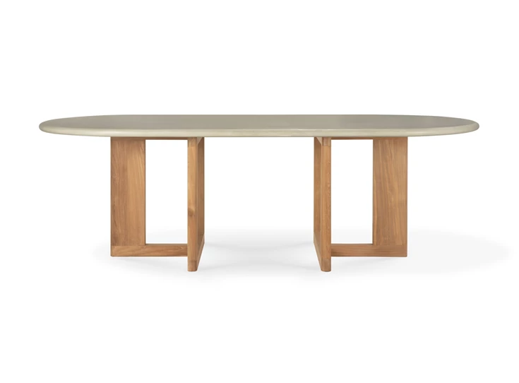 Eettafel Trestle Outdoor Dining Table 11251 Ethnicraft