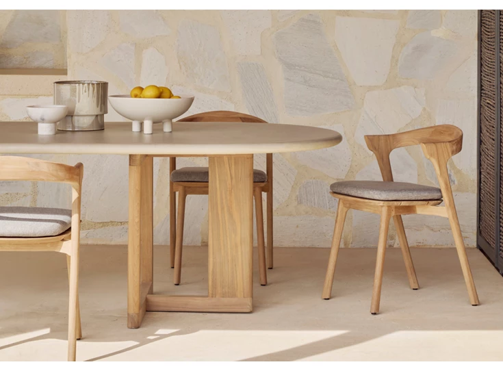 Tuintafel Eettafel Trestle Outdoor Dining Table 11251 Ethnicraft