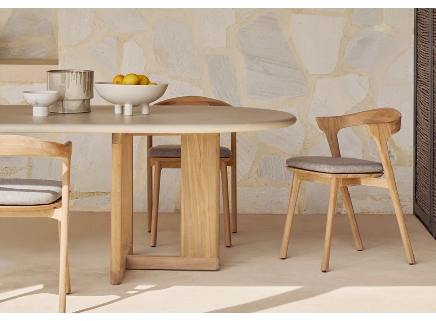 Tuintafel Eettafel Trestle Outdoor Dining Table 11251 Ethnicraft