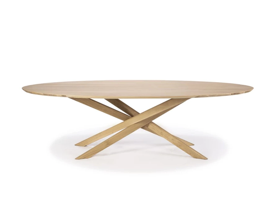 Oak Mikado Dining Table Oval 50181 Ethnicraft