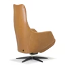 Achterkant Elektrische Relax Twice Pro TW165N leder cognac De Toekomst
