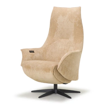 Elektrische Relax Twice Pro TW164N stof beige De Toekomst