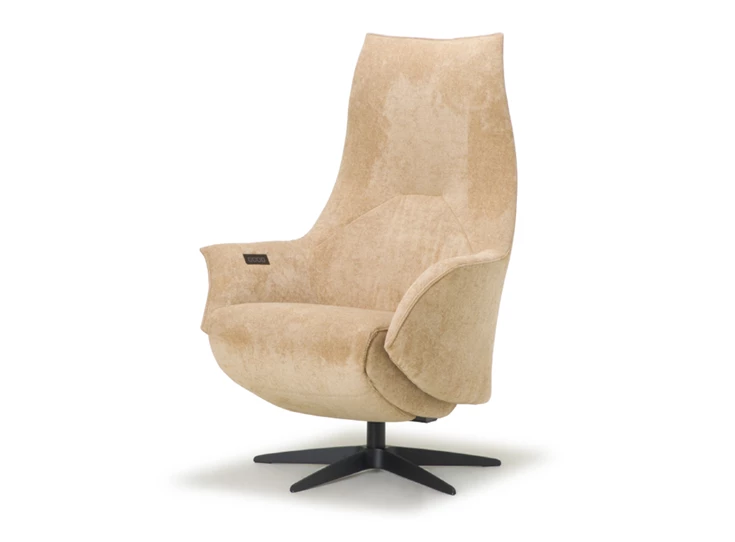 Elektrische Relax Twice Pro TW164N stof beige De Toekomst