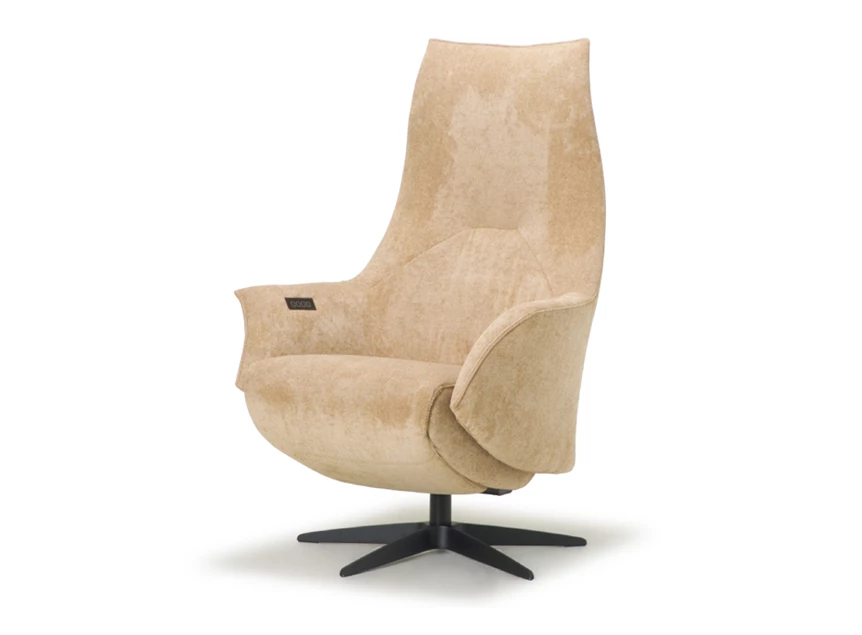 Elektrische Relax Twice Pro TW164N stof beige De Toekomst