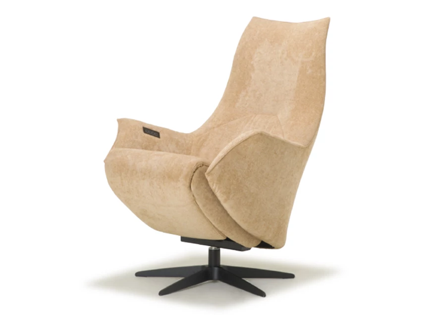 Gekanteld Elektrische Relax Twice Pro TW164N stof beige De Toekomst