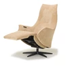 Verstelbaar voeteneinde Elektrische Relax Twice Pro TW164N stof beige De Toekomst